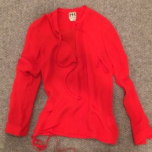 Haute Hippie Silk Top